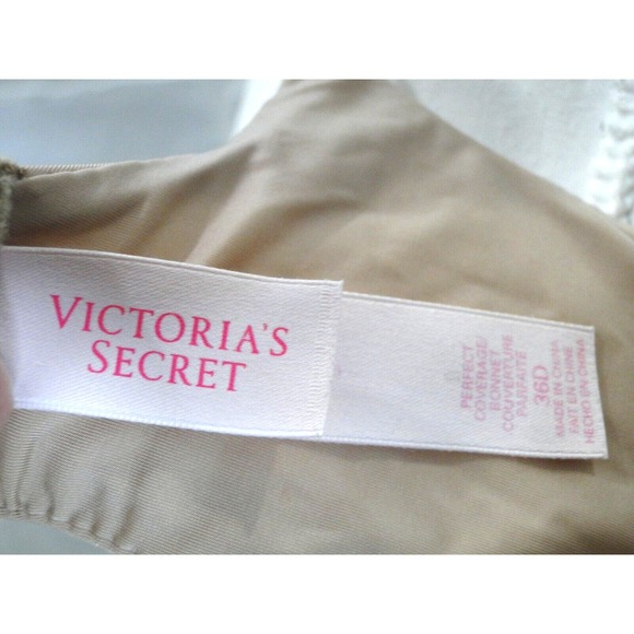 Victoria Secret Perfect Coverage/ Bonnet Couverture parfaite Women Bra 36D - Picture 5 of 5